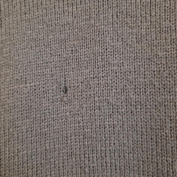 1st Ave South Vintage Genuine Suede Leather & Knit Sweater Size XL - Picture 4 of 6